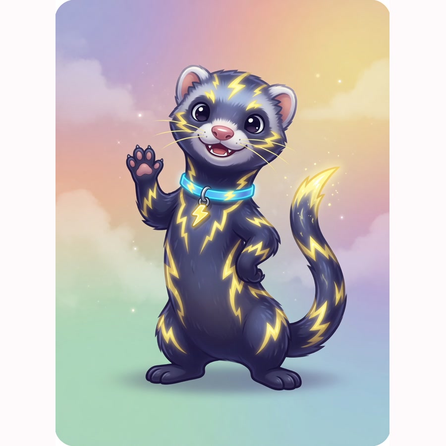 Fizz AI virtual pet portrait