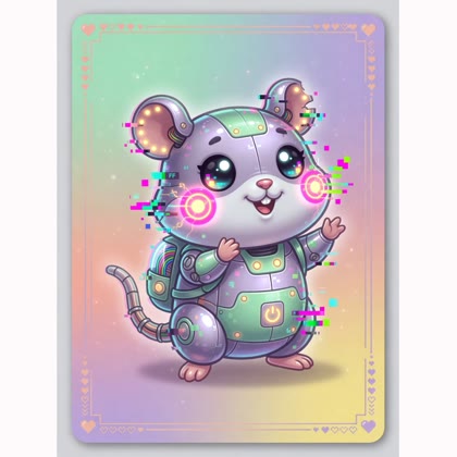 Glitch AI Virtual Pet Profile Video