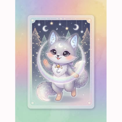 Luna Paw AI virtual pet portrait